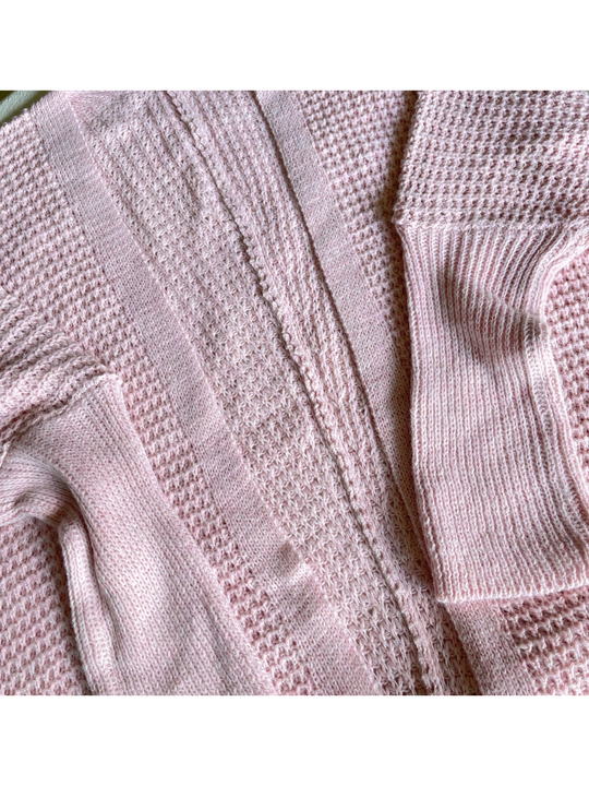 Moda Lange Vesten Dames - Oversized Gebreid Vest, Open Voorkant