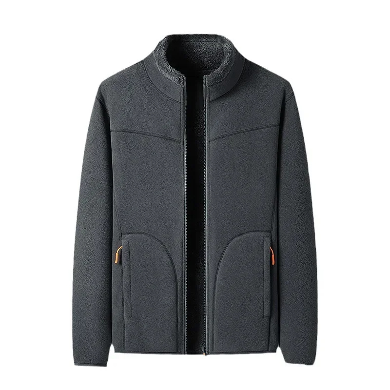 Moda Fleece Vesten Dames met Hoge Kraag en Rits, Warm Gevoerd Ontwerp