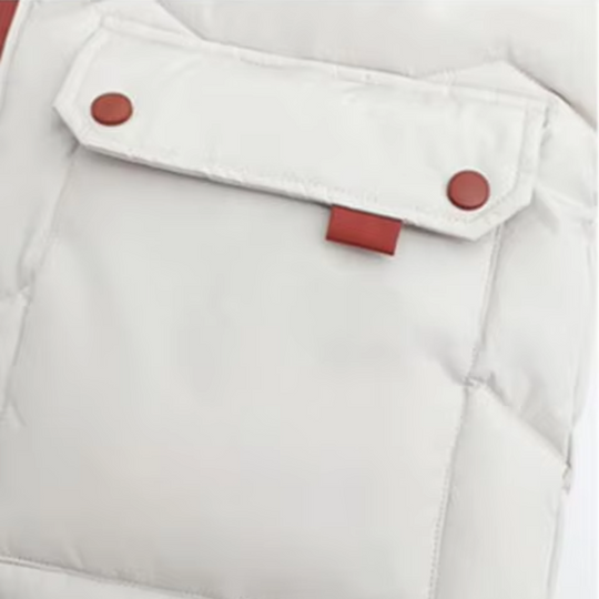 Moda Lange Winterjas Dames - Gewatteerd Met Capuchon En Praktische Zakken