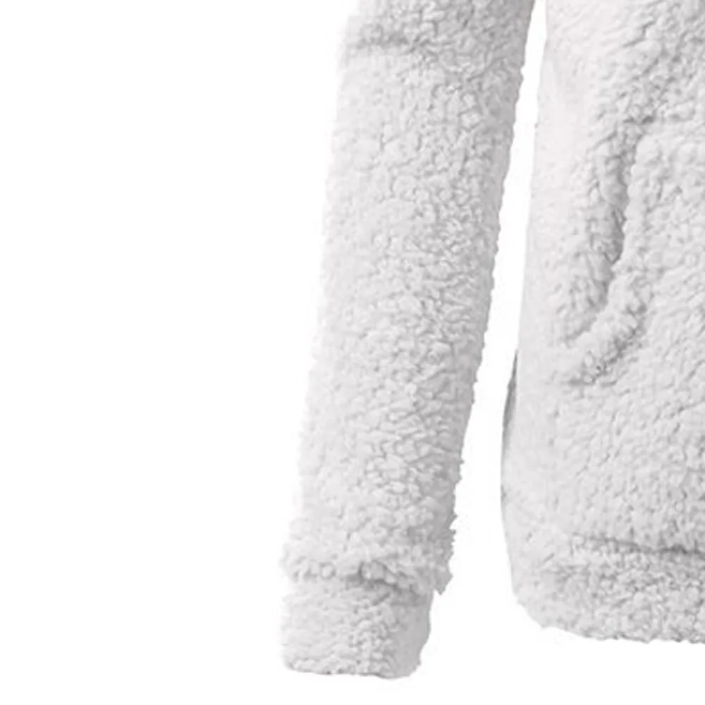 Moda Fleece Vesten Dames Met Rits En Zakken - Warme Casual Jas