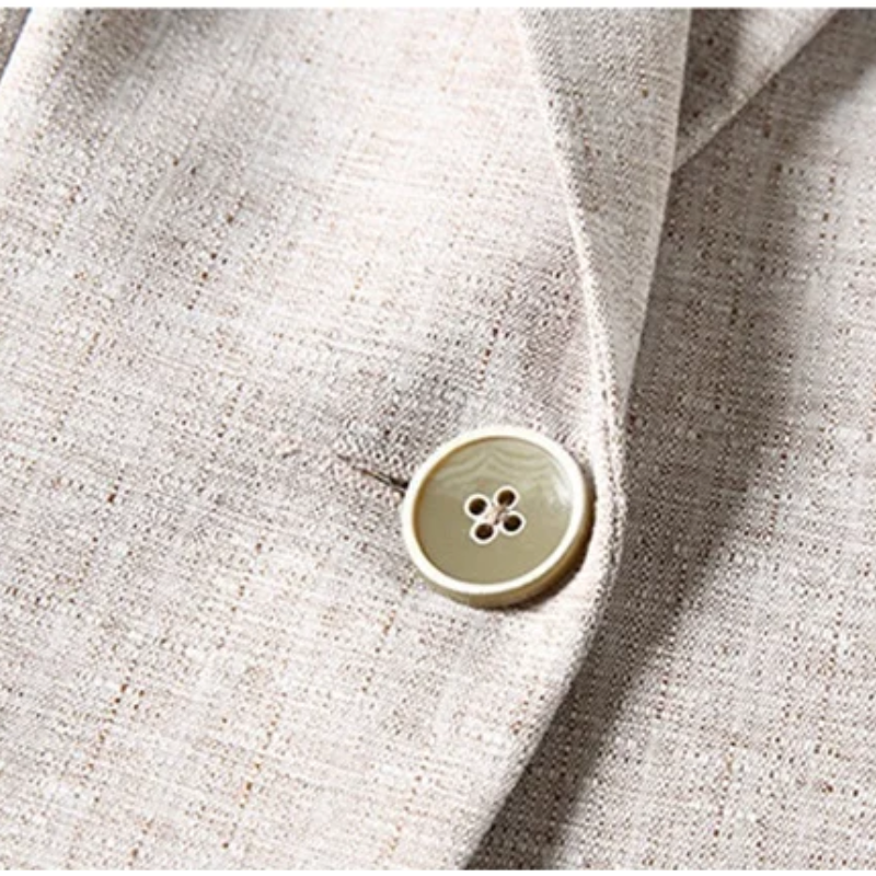 ChicPro - Elegante Dames Blazer Met Knoopdetails - Ideaal Voor Kantoor