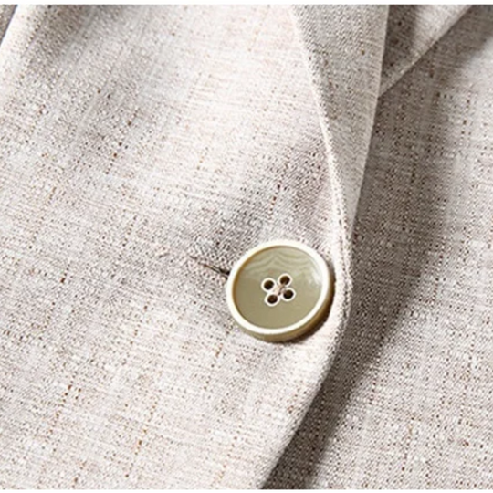 ChicPro - Elegante Dames Blazer Met Knoopdetails - Ideaal Voor Kantoor