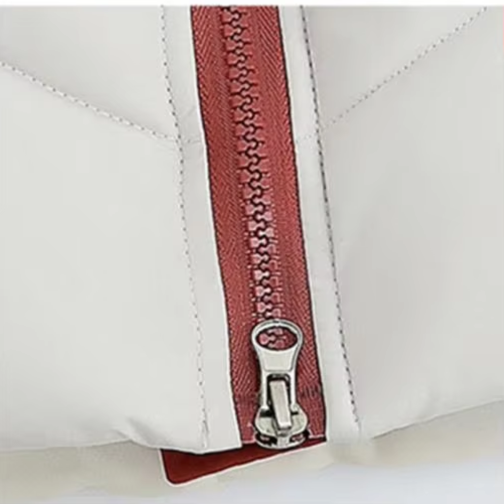 Moda Lange Winterjas Dames - Gewatteerd Met Capuchon En Praktische Zakken