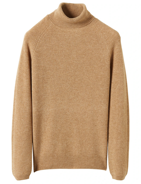Moda Cashmere Trui Dames – Tijdloze Gebreide Coltrui, Warm & Comfortabel