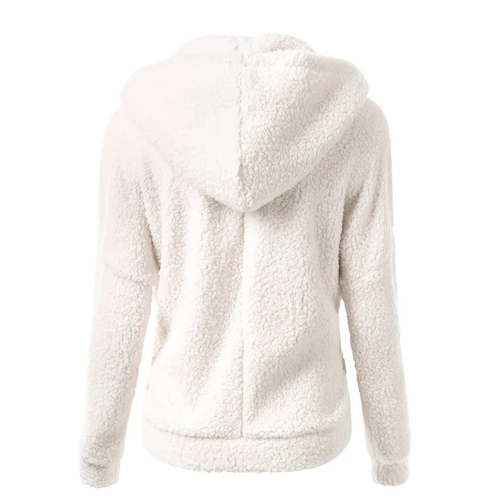 Moda Fleece Vesten Dames Met Rits En Zakken - Warme Casual Jas