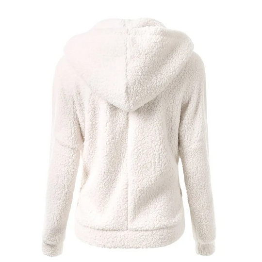 Moda Fleece Vesten Dames Met Rits En Zakken - Warme Casual Jas