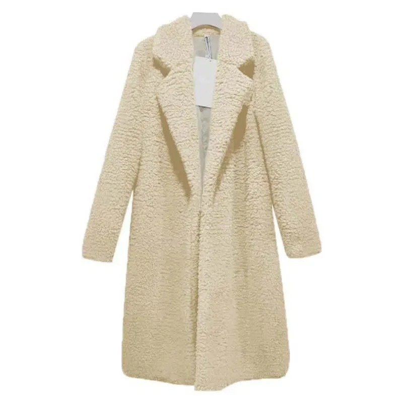 Silvane - Stijlvolle Teddy Jas Dames - Lange Fleecejas voor Koude Dagen