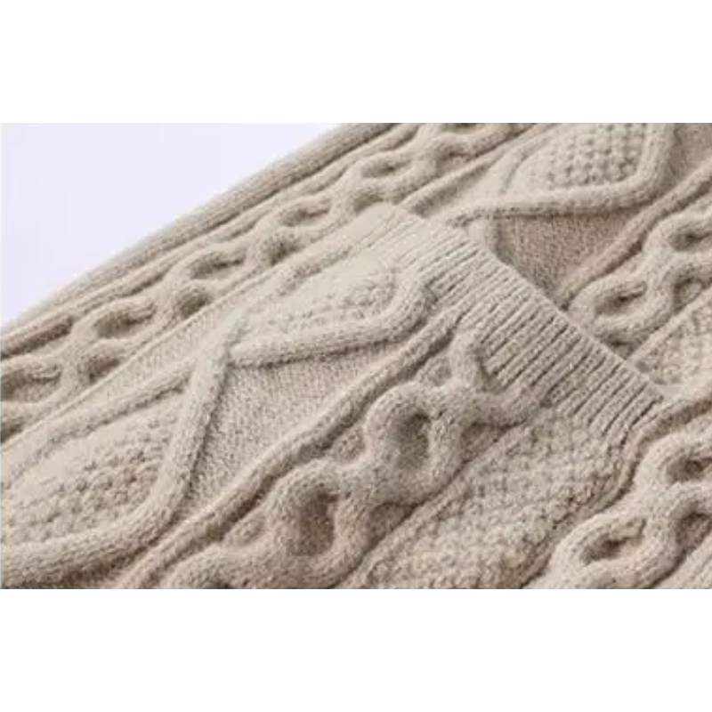 Moda Gebreid Vest Dames Met Rond Hals En Knoopsluiting