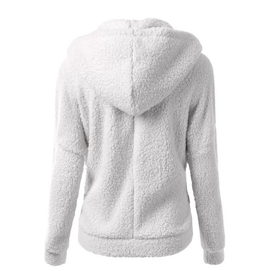 Moda Fleece Vesten Dames Met Rits En Zakken - Warme Casual Jas
