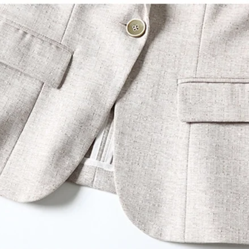 ChicPro - Elegante Dames Blazer Met Knoopdetails - Ideaal Voor Kantoor