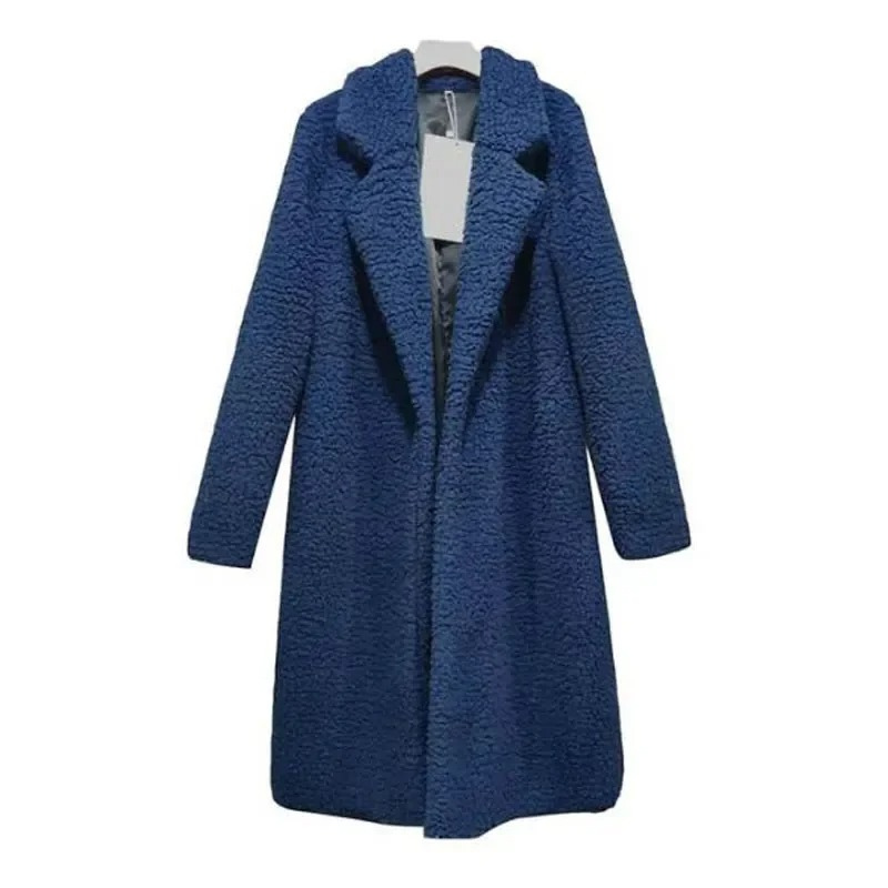 Silvane - Stijlvolle Teddy Jas Dames - Lange Fleecejas voor Koude Dagen