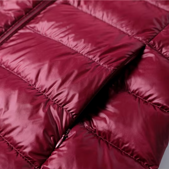 Moda Puffer Jas Dames - Slim Fit Lange Gewatteerde Winterjas