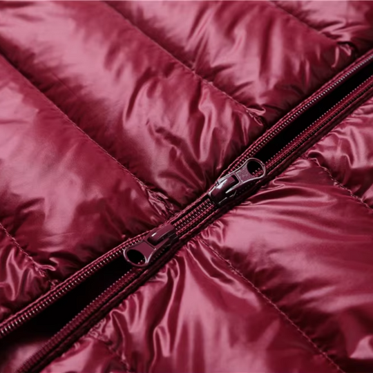Moda Puffer Jas Dames - Slim Fit Lange Gewatteerde Winterjas