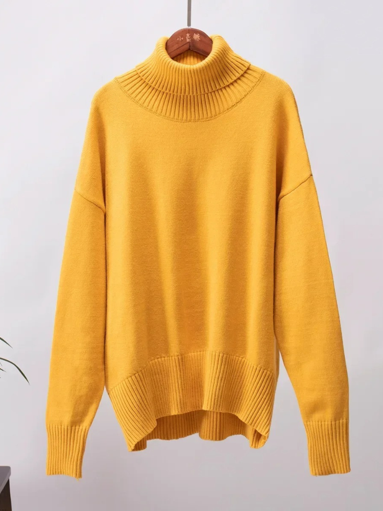 Moda Coltrui Dames - Oversized Gebreide Trui, Zacht en Comfortabel