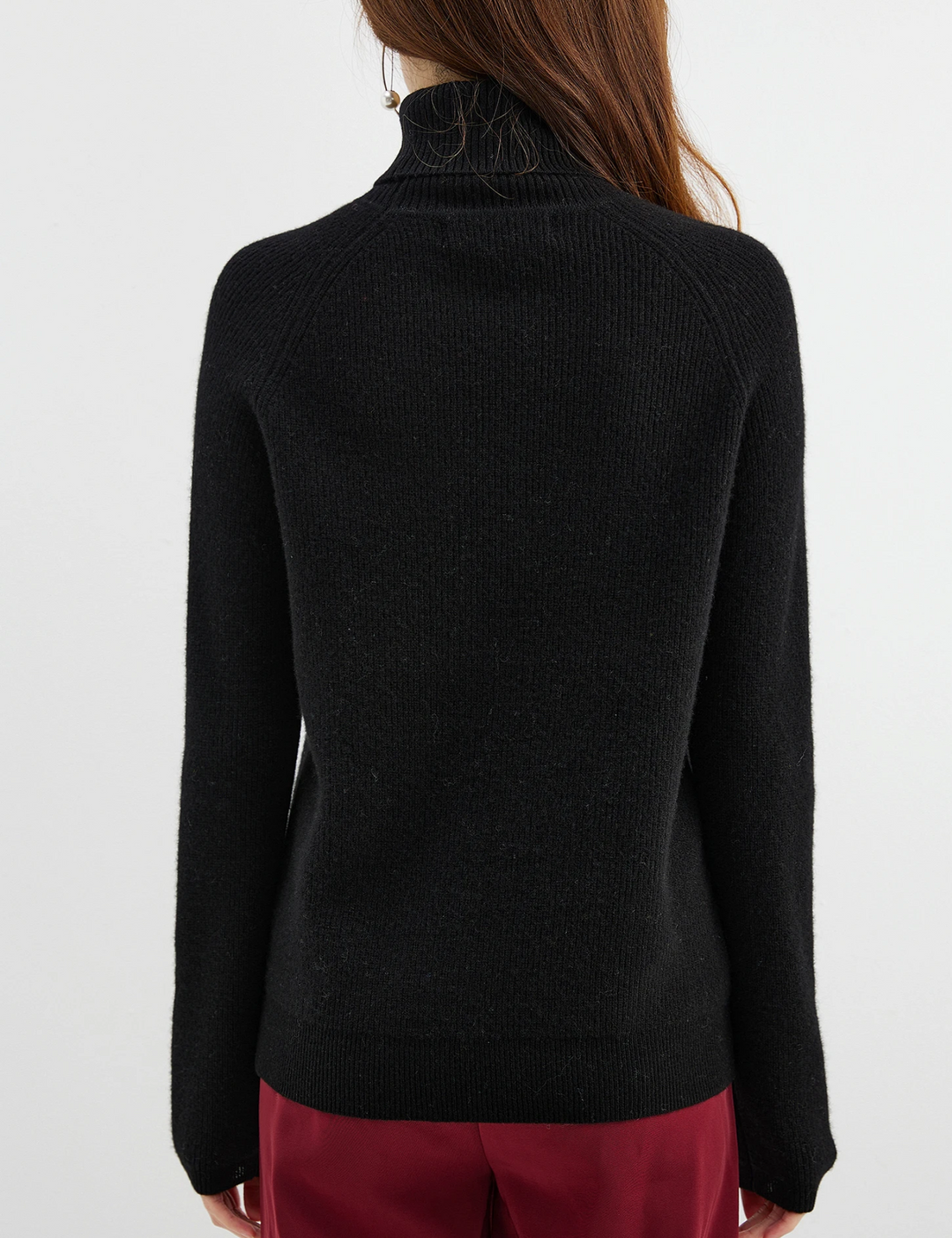Moda Cashmere Trui Dames – Tijdloze Gebreide Coltrui, Warm & Comfortabel