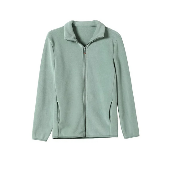 Moda Fleece Vesten Dames met Volledige Rits, Lichtgewicht en Comfortabele Pasvorm
