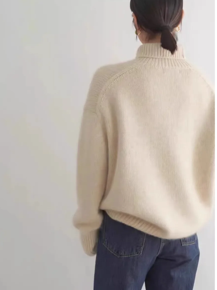Moda Coltrui Dames - Oversized Gebreide Trui, Zacht en Comfortabel