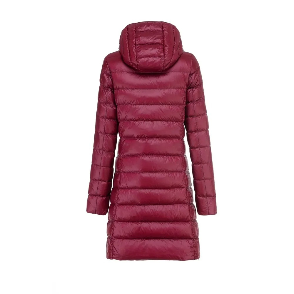 Moda Puffer Jas Dames - Slim Fit Lange Gewatteerde Winterjas