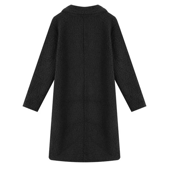 Silvane - Stijlvolle Teddy Jas Dames - Lange Fleecejas voor Koude Dagen
