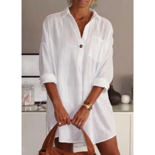 MODA Strandjurk met halve mouwen