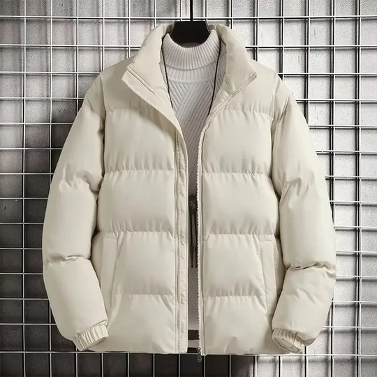 Moda Puffer Jas Dames - Korte Gewatteerde Jas, Warme Winterkleding
