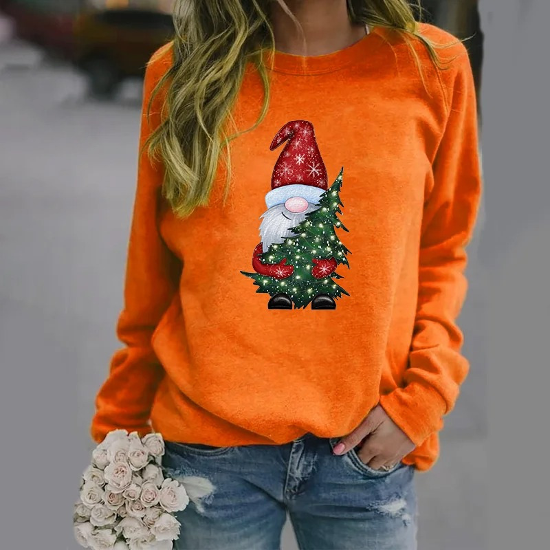 Cosmixx - Kersttrui met Kabouter en Kerstboom Design – Feestelijke Gebreide Trui