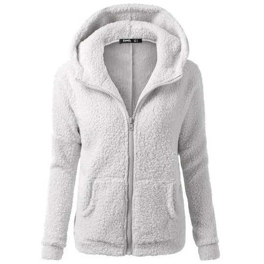 Moda Fleece Vesten Dames Met Rits En Zakken - Warme Casual Jas