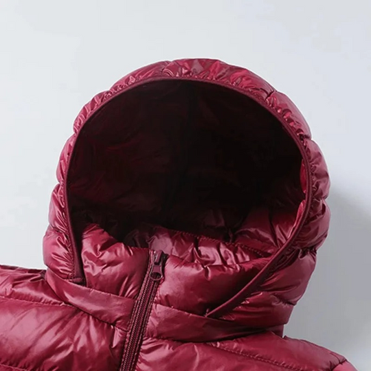 Moda Puffer Jas Dames - Slim Fit Lange Gewatteerde Winterjas