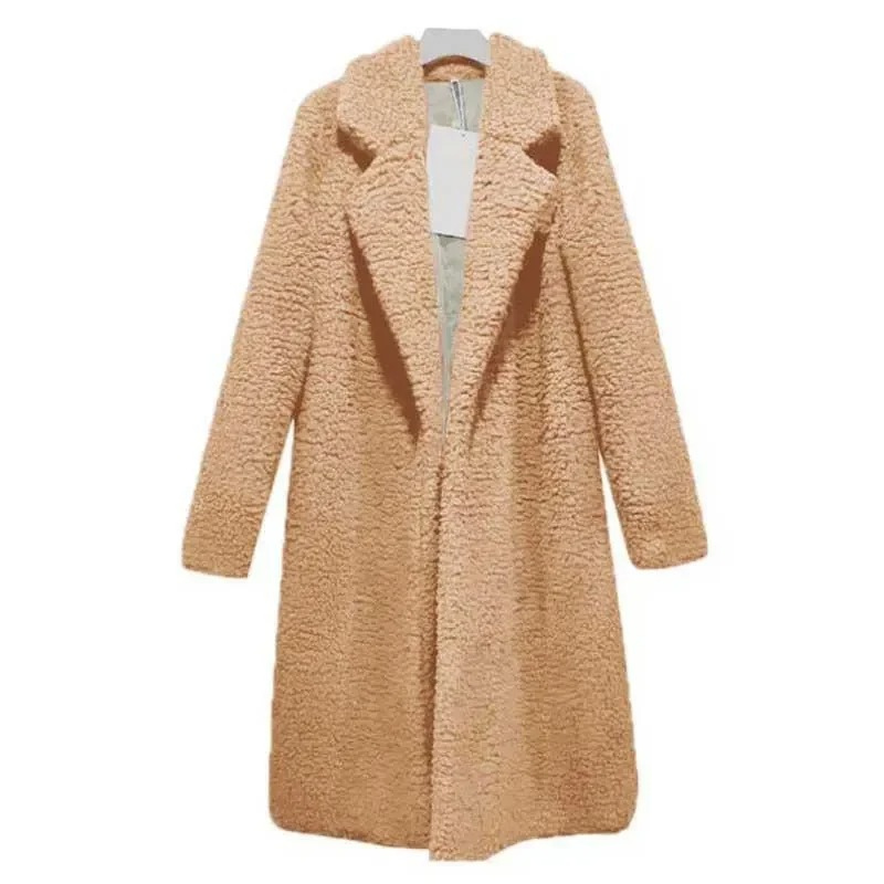 Silvane - Stijlvolle Teddy Jas Dames - Lange Fleecejas voor Koude Dagen