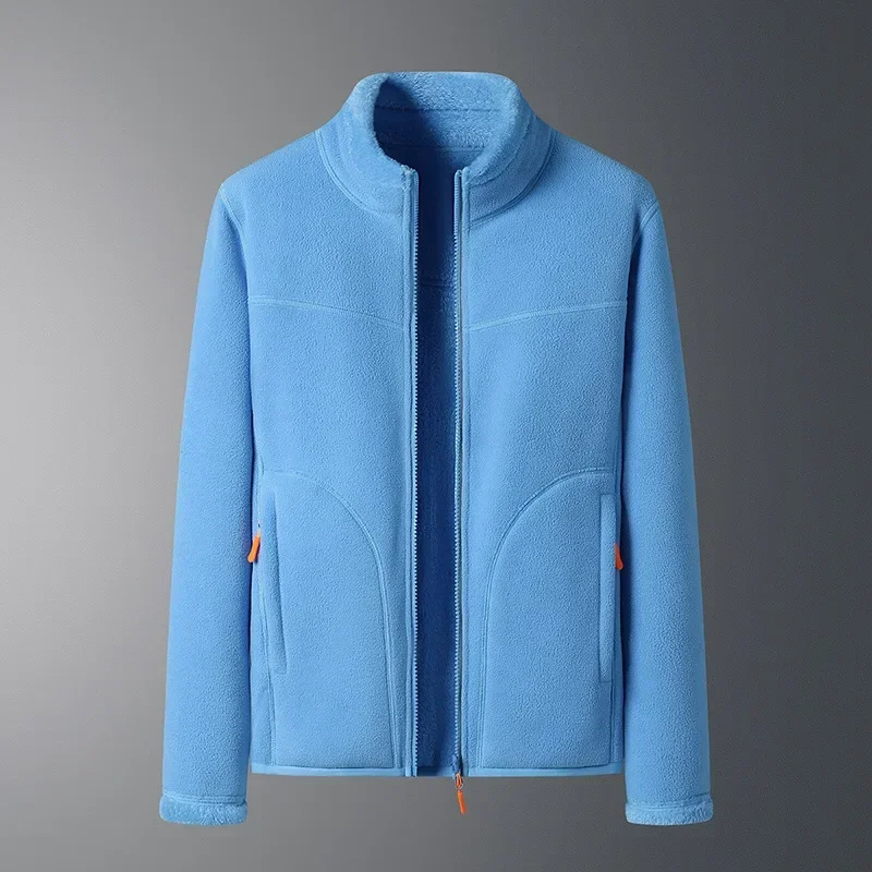 Moda Fleece Vesten Dames met Hoge Kraag en Rits, Warm Gevoerd Ontwerp