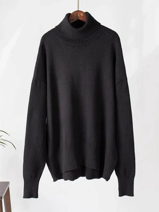 Moda Coltrui Dames - Oversized Gebreide Trui, Zacht en Comfortabel