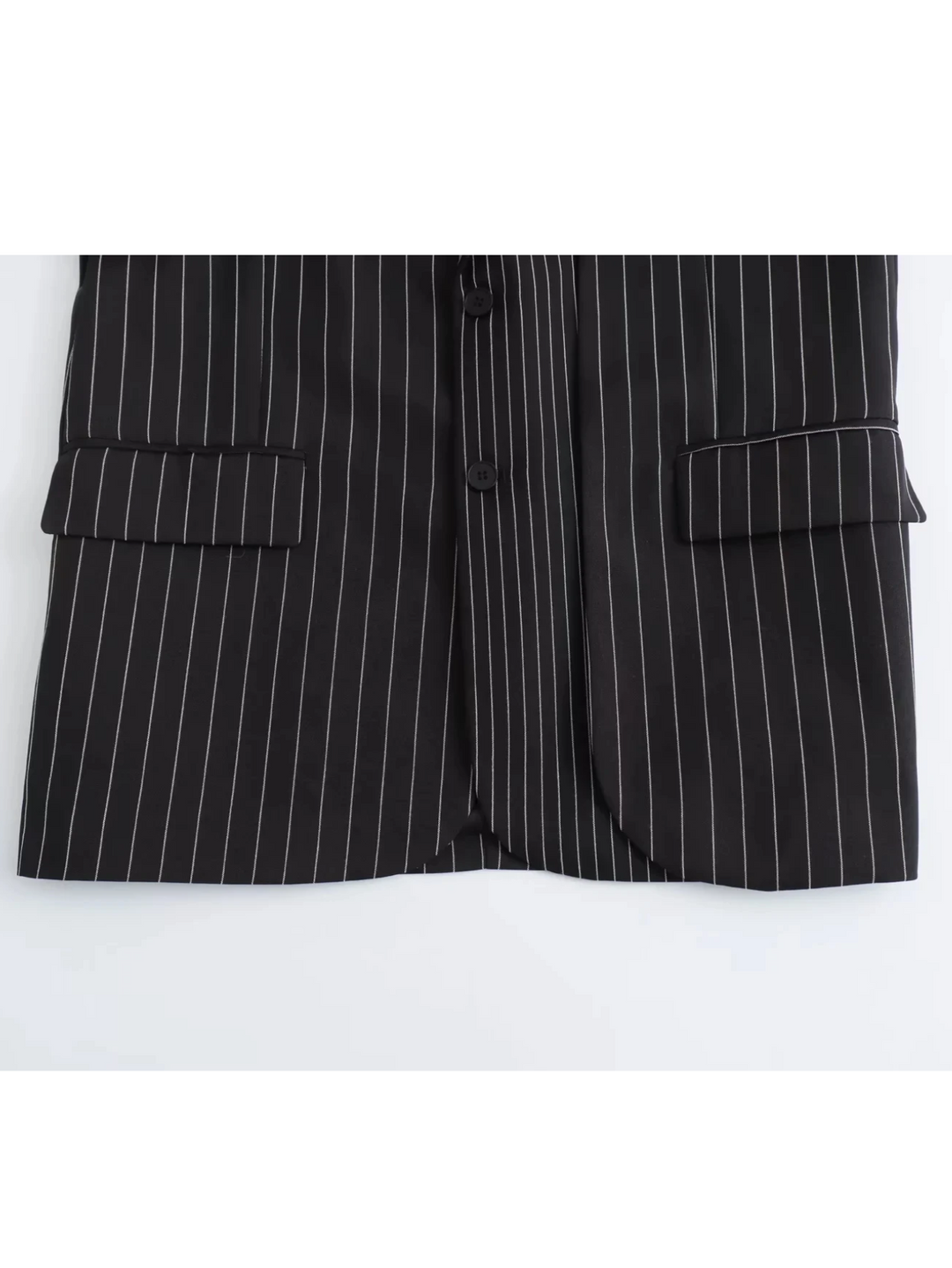 Sofisti - Formele Dames Blazer Met Strepen - Perfect Voor Kantoorlook