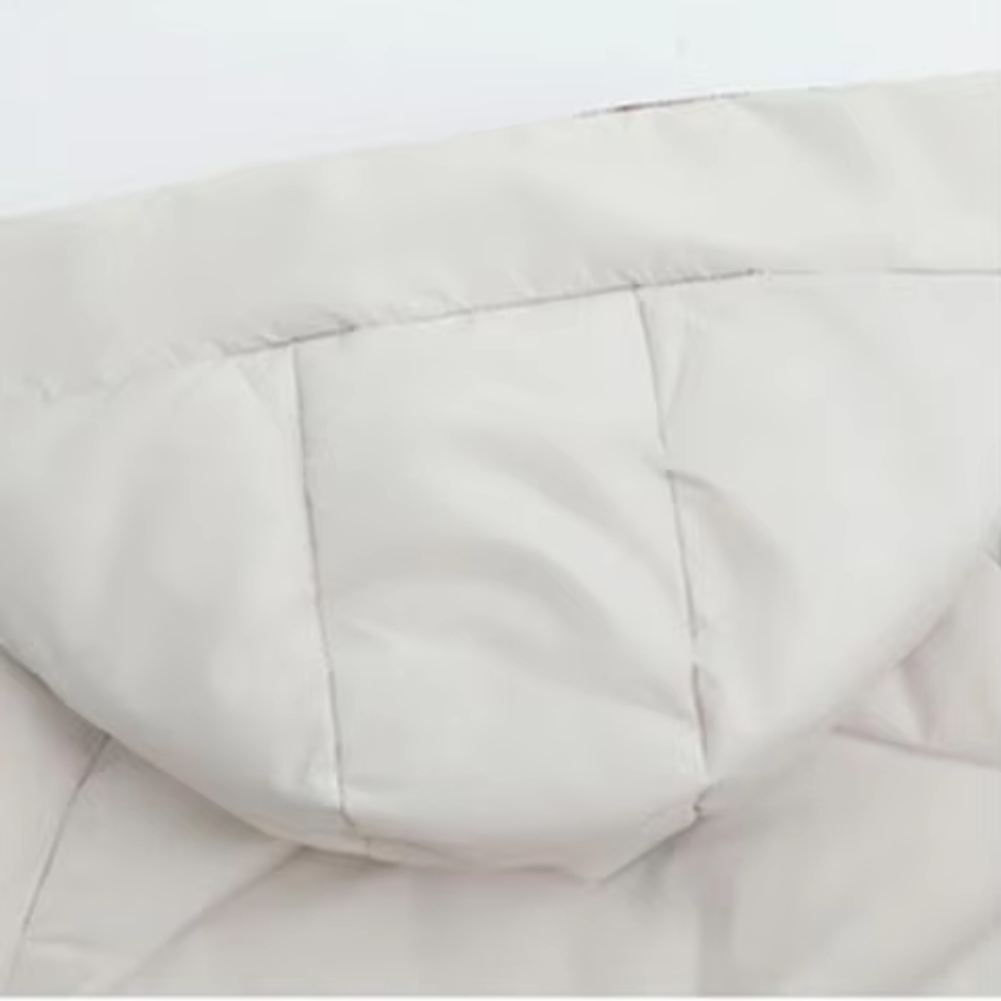 Moda Lange Winterjas Dames - Gewatteerd Met Capuchon En Praktische Zakken