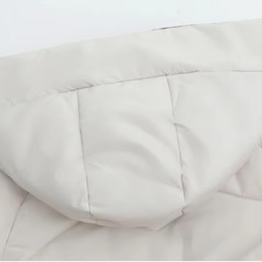 Moda Lange Winterjas Dames - Gewatteerd Met Capuchon En Praktische Zakken