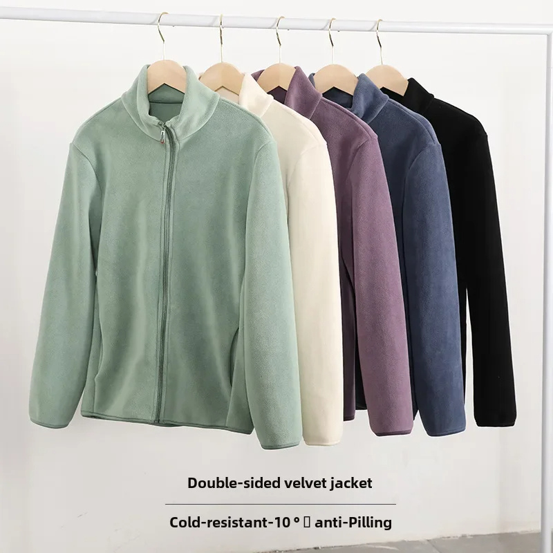 Moda Fleece Vesten Dames met Volledige Rits, Lichtgewicht en Comfortabele Pasvorm