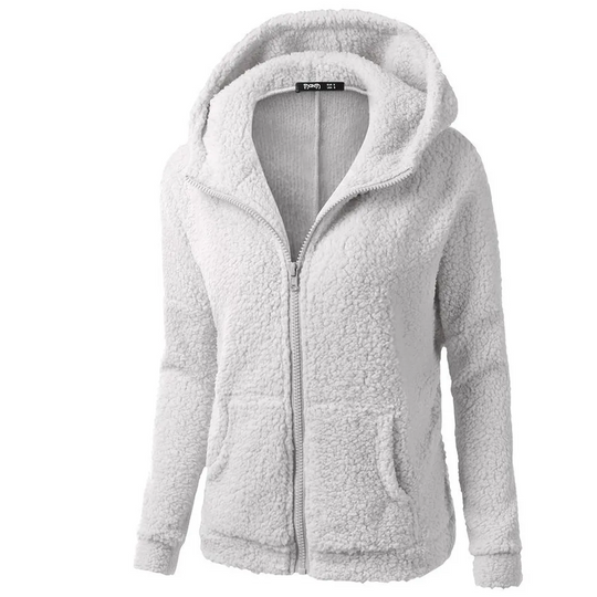 Moda Fleece Vesten Dames Met Rits En Zakken - Warme Casual Jas