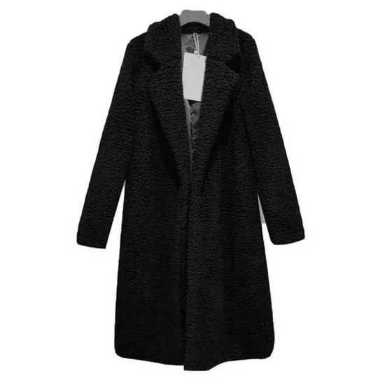 Silvane - Stijlvolle Teddy Jas Dames - Lange Fleecejas voor Koude Dagen